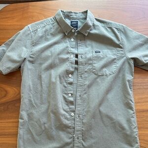 RVCA short sleeve button up - medium